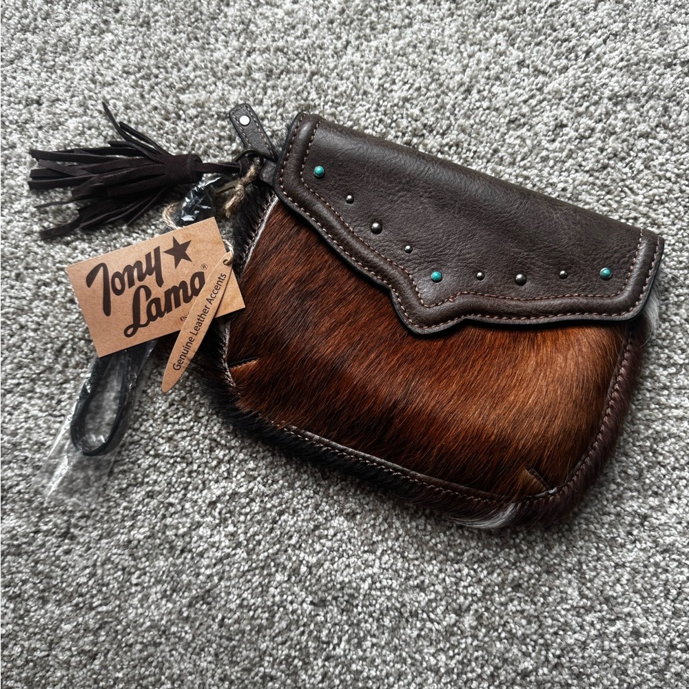 Tony Lama clutch/wristlet bag - Picture 2 of 4